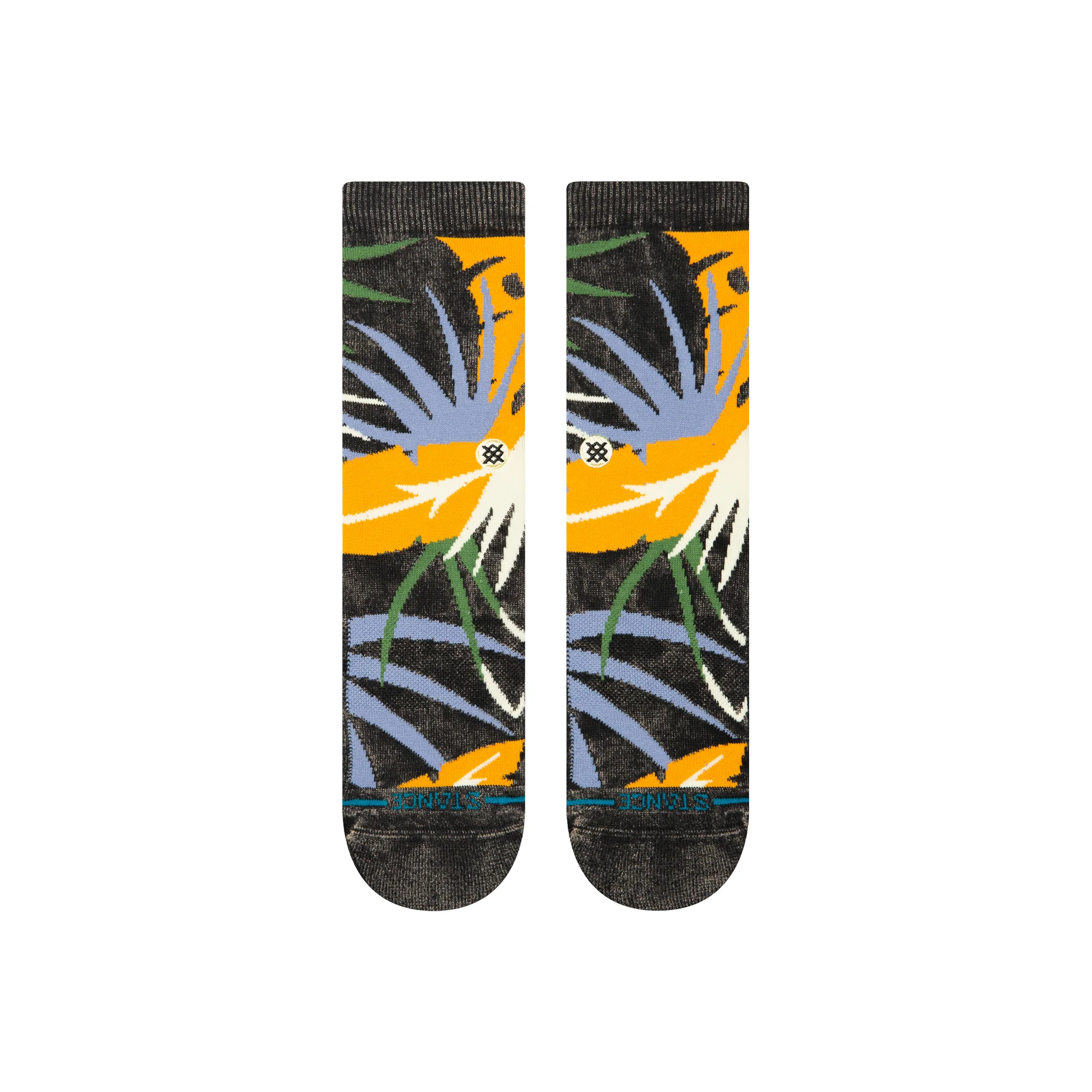 Stance Cotton Crew Yacht Club Medium Cushion Socks - BLACK - Image 2