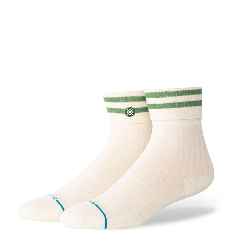 Stance Cotton Quarter Light Cushion Socks - GREEN