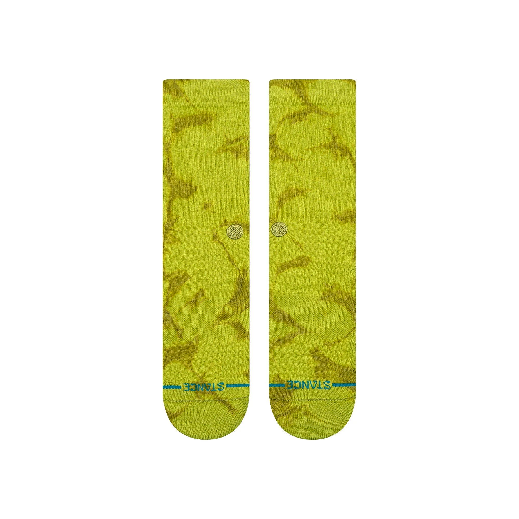 Stance Dye Crew Socks - GREEN - Image 2
