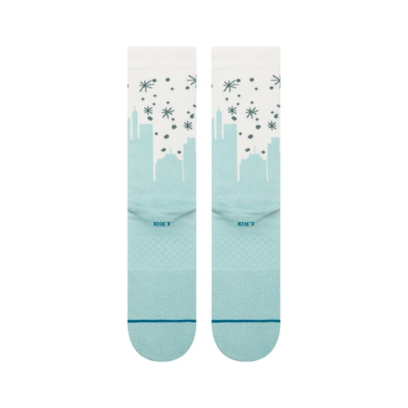 Stance Elf X Stance Crew Socks - Ice Blue - Image 3