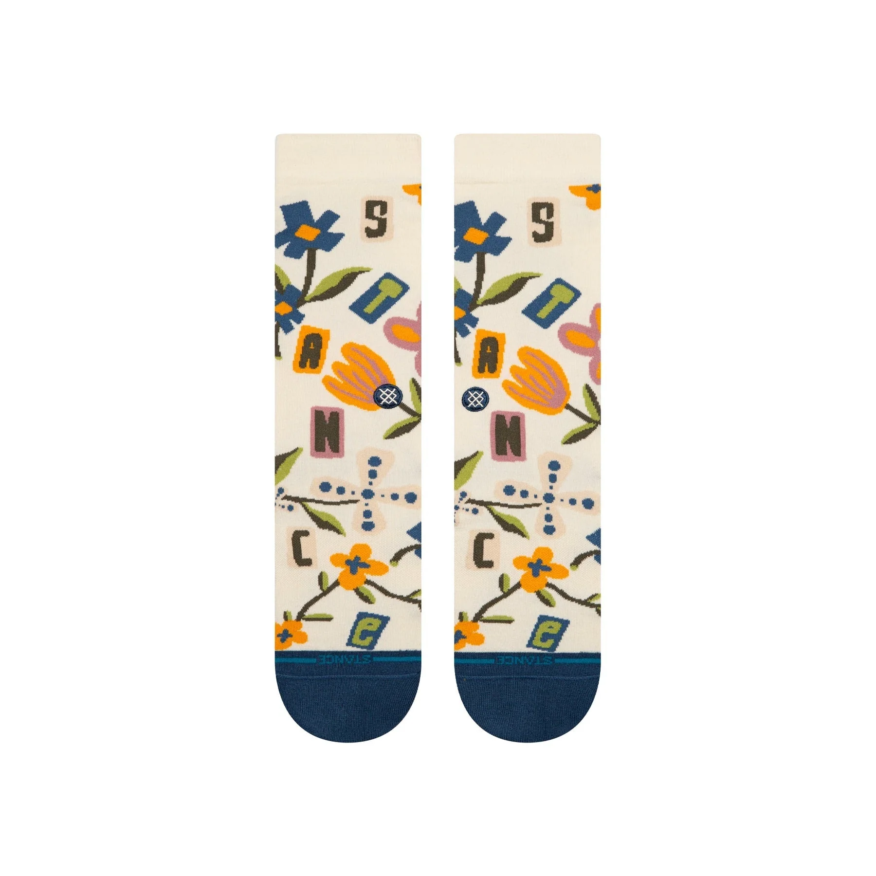 Stance Harvest Crew Socks - CANVAS - Image 2