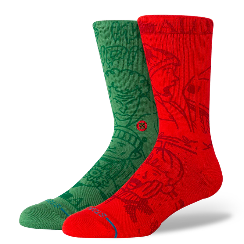 Stance Home Alone X Stance Crew Socks - Multi