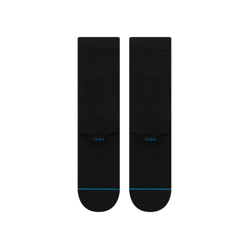 Stance Icon Crew Socks - Black/White - Image 2