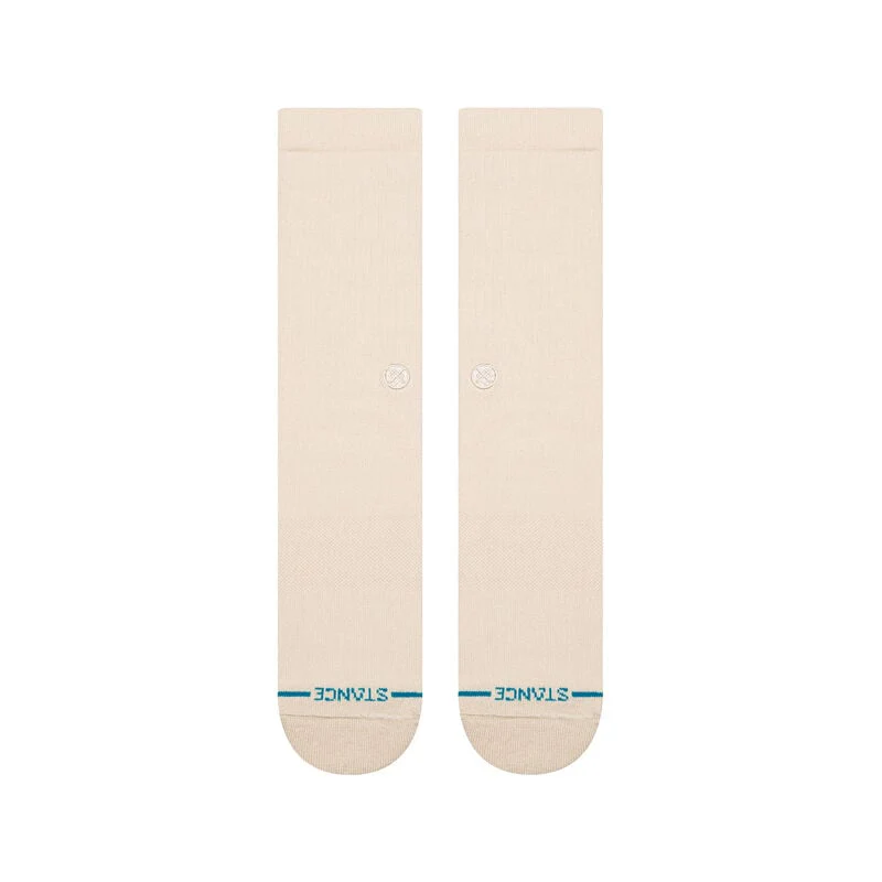 Stance Icon Crew Socks - Oatmeal - Image 2