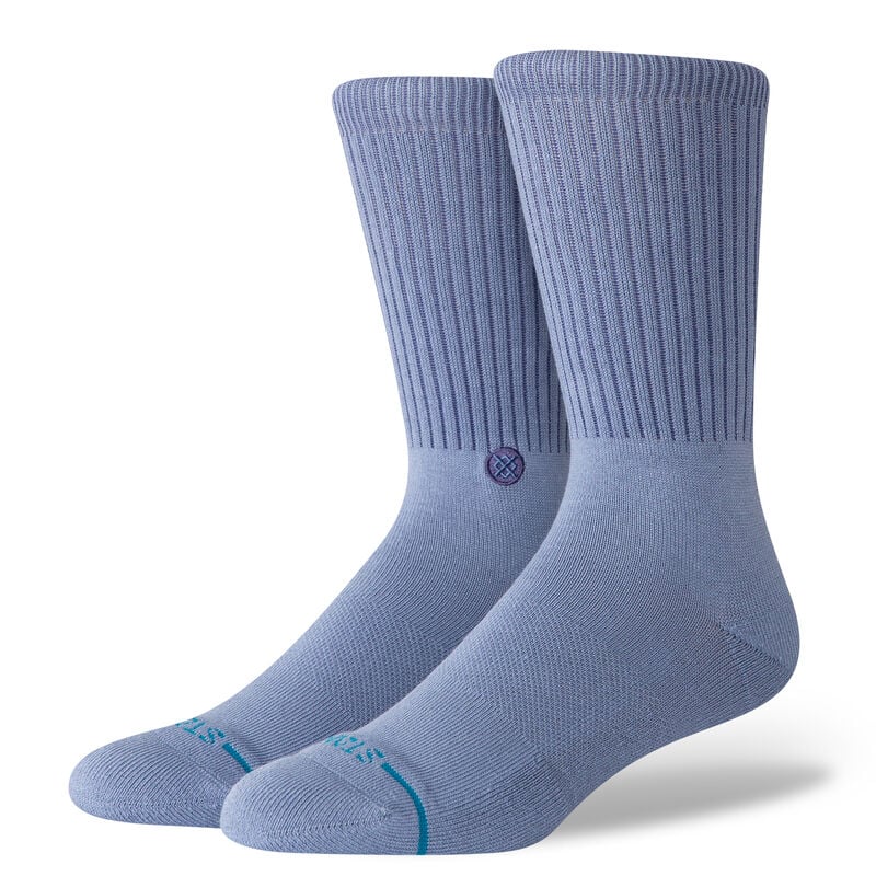 Stance Icon Crew Socks - STONE BLUE