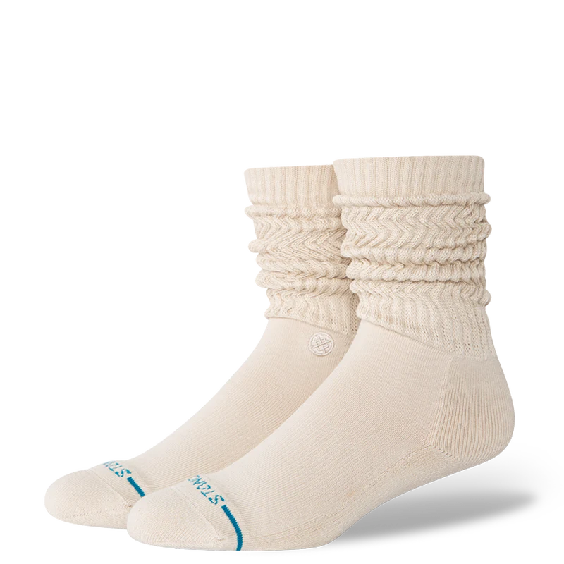 Stance Icon Slouch Crew Socks - Oat