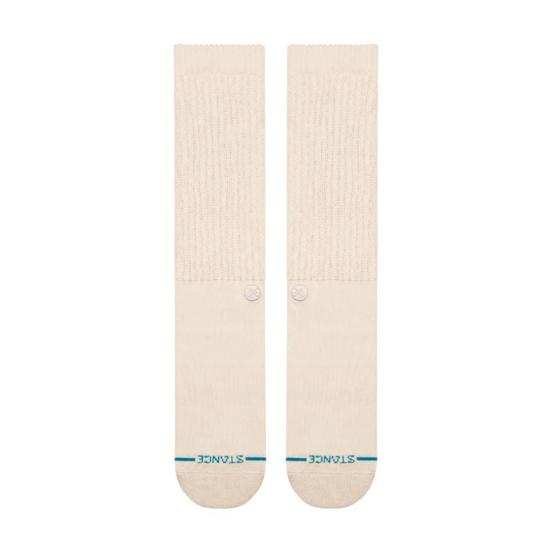 Stance Icon Slouch Crew Socks - Oat - Image 2