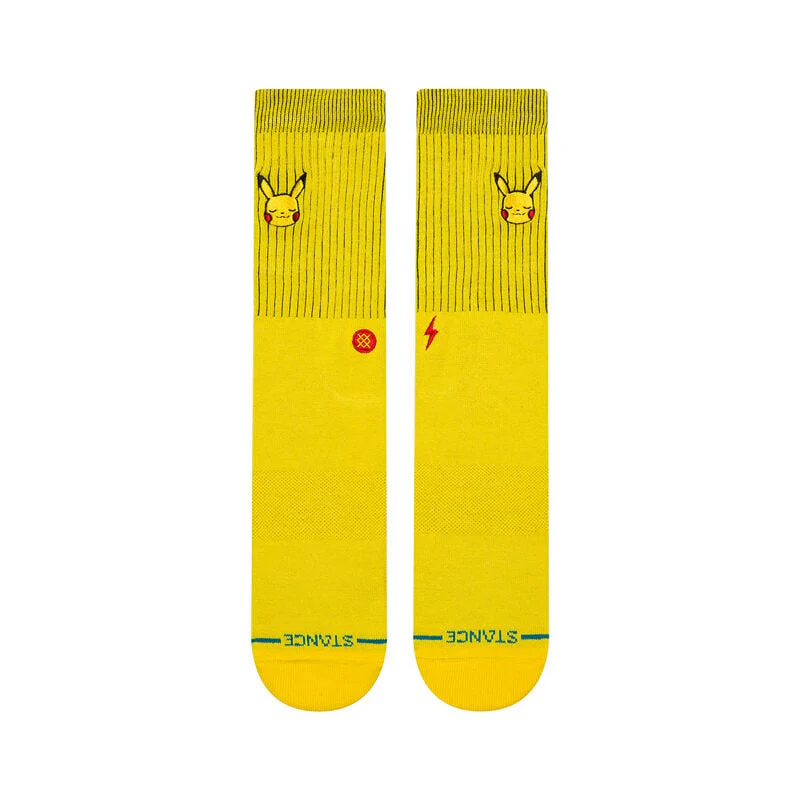 Stance Pikachu Crew Socks - Yellow - Image 2