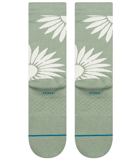 Stance Radial Burst Crew Socks - SEAGREEN - Image 3