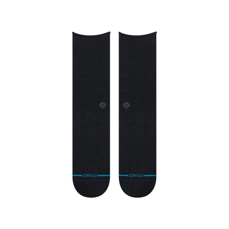 Stance Rolled Crew Light Cushion Socks - Black - Image 2