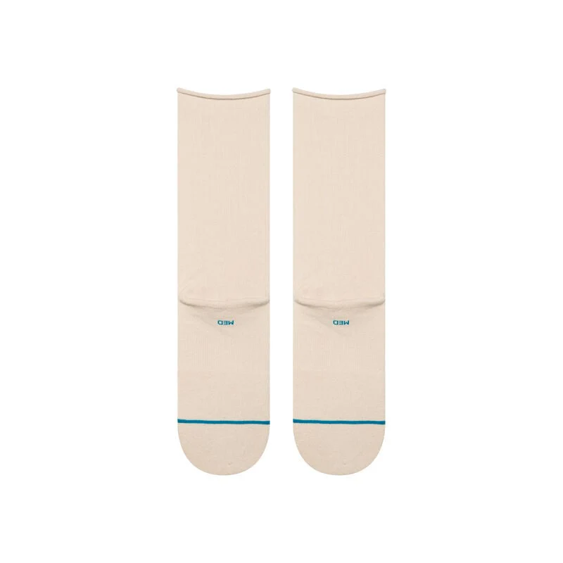 Stance Rolled Crew Light Cushion Socks - Oat - Image 4