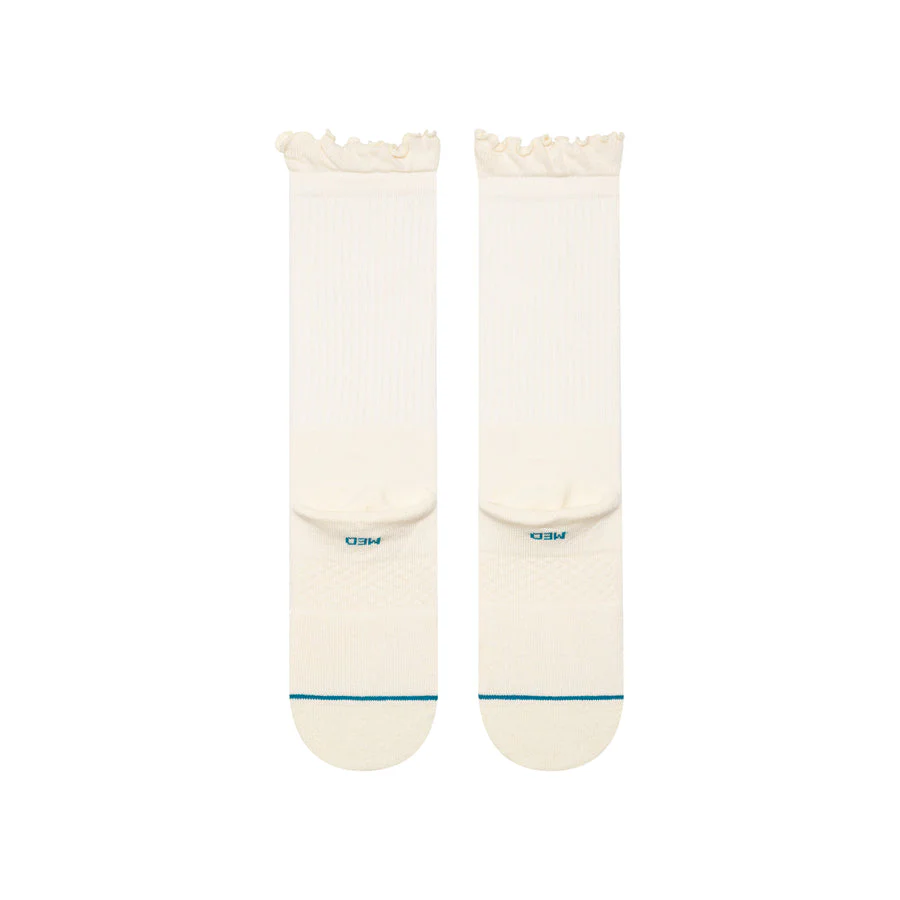 Stance Ruffle Crew Socks - CANVAS - Image 3