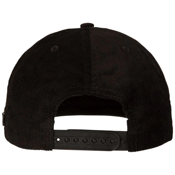 Students Golf Honor Roll Corduroy Snapback - BLACK - Image 3