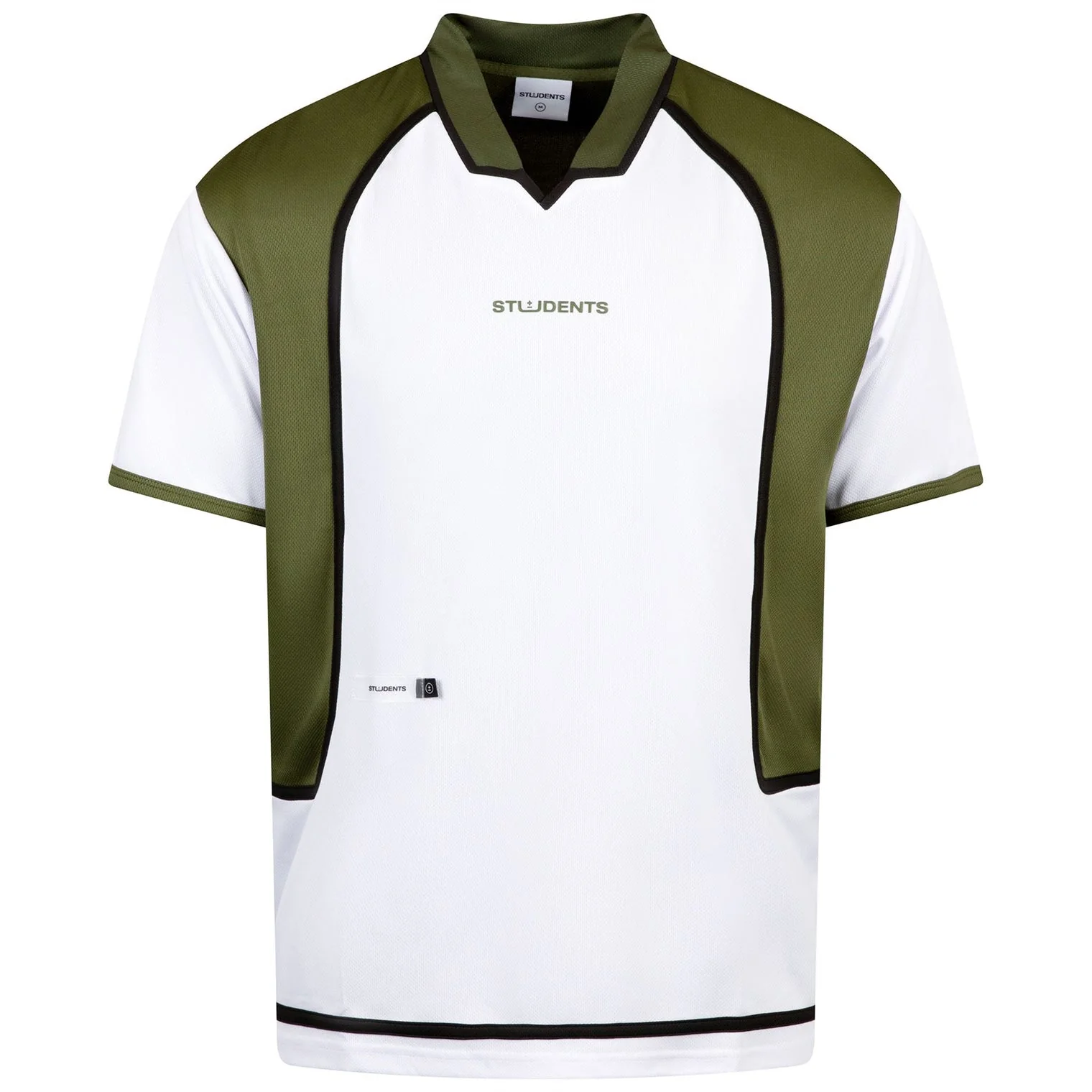 Students Golf Kellen Short Sleeve Jersey Shirt - White