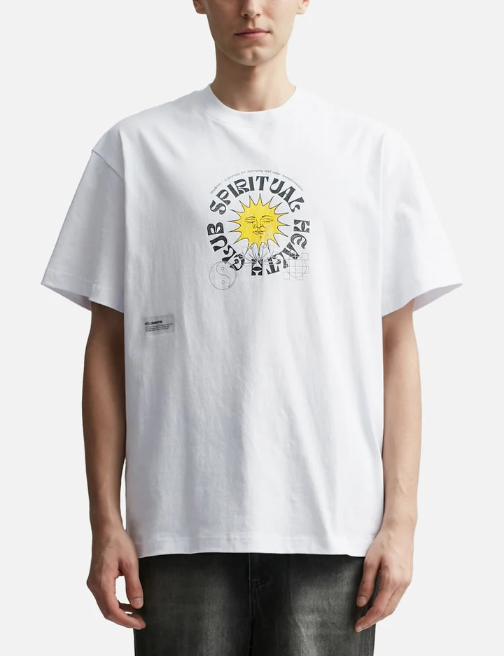 Students Golf Spiritual Health Club T-shirt - WHITE