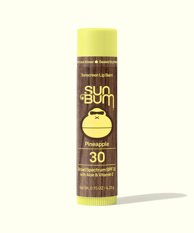 Sun Bum Original SPF 30 Sunscreen Lip Balm - Pineapple - Image 2