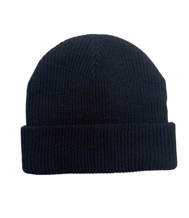 Sun Diego Reserve Solid Beanie - Black - Image 2