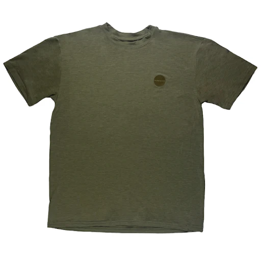 SunDiego TECH TEE  - Heather Olive - Image 2