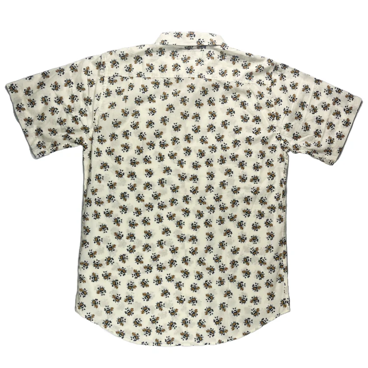 SunDiego Grant Short Sleeve Woven - BONE - Image 3