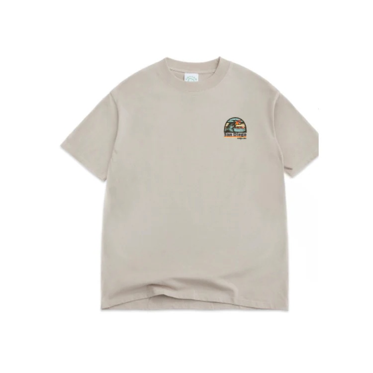 SunDiego HOT SESSION BOX TEE - STRING TAN - Image 2