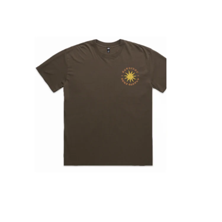 SunDiego SD-MAP BOX TEE - VINTAGE CHOCOLATE - Image 2