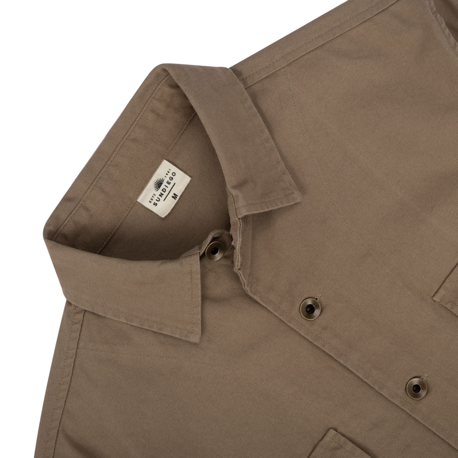 SunDiego Wip Chore Jacket - COCOA - Image 2