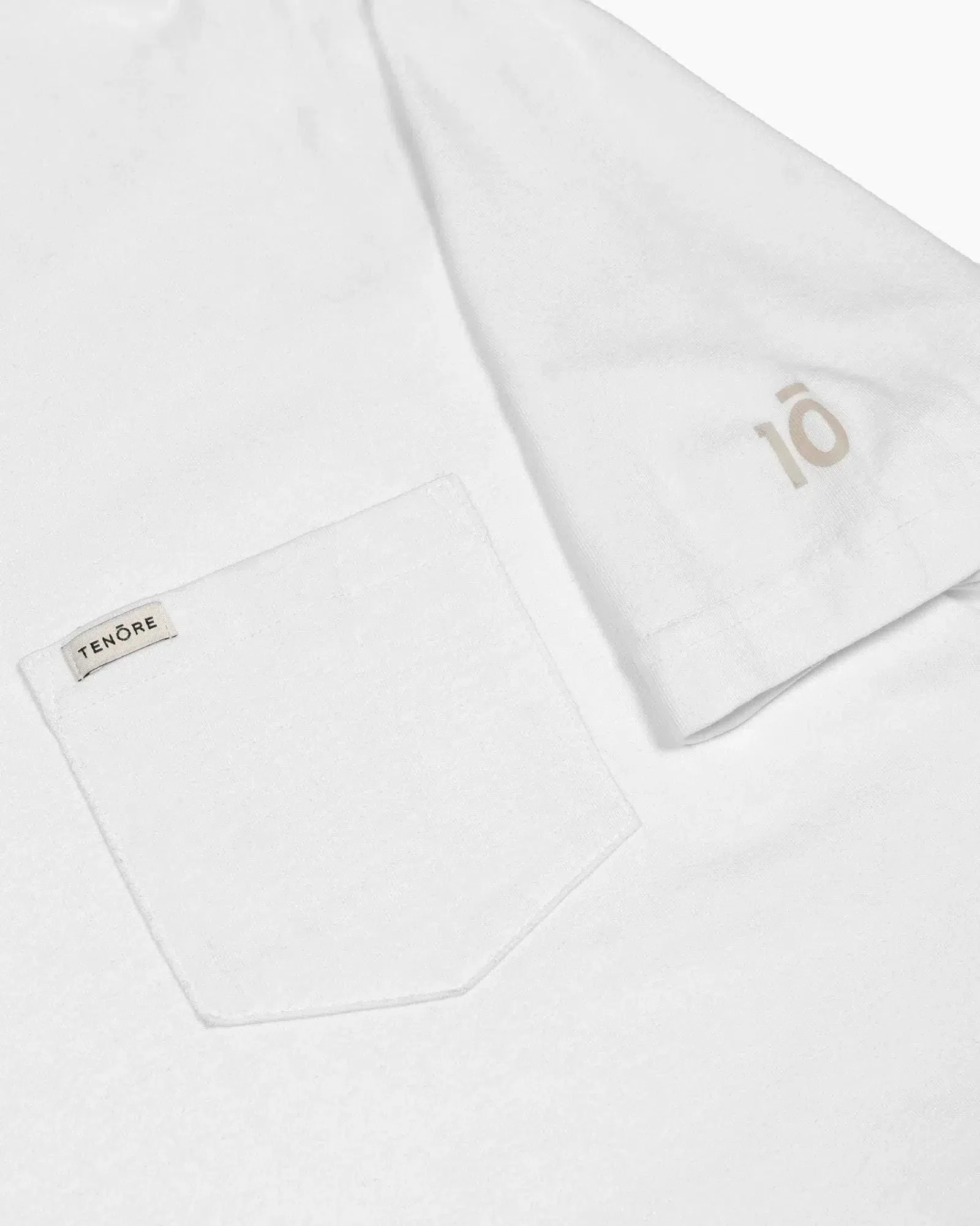 Tenore Classic Pocket Tee - WHITE - Image 2