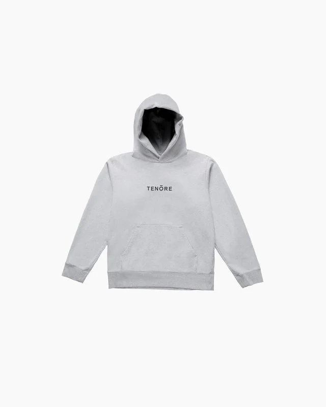 Tenore Highest Lockup Fleece Hoodie - HEATHER GREY - Image 2