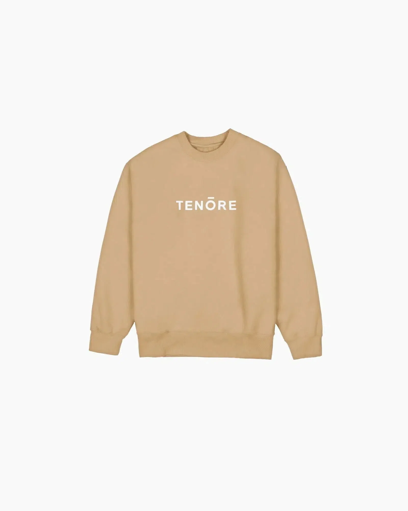 Tenore Logo Fleece Crewneck - KHAKI - Image 2