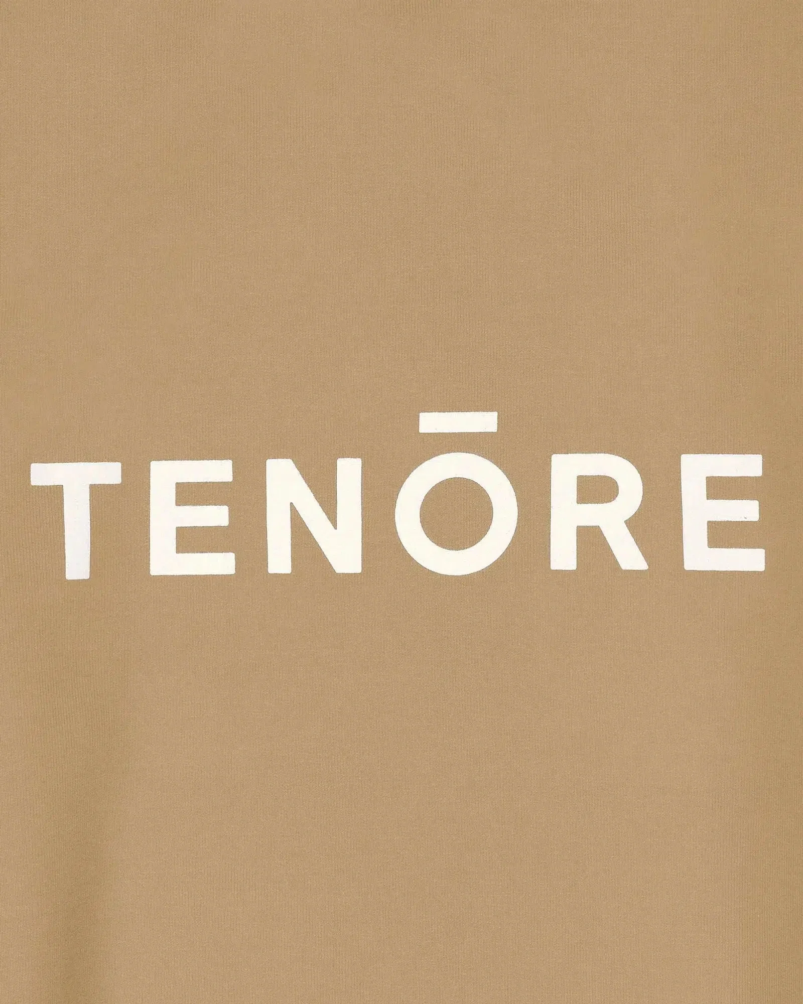 Tenore Logo Fleece Crewneck - KHAKI - Image 3