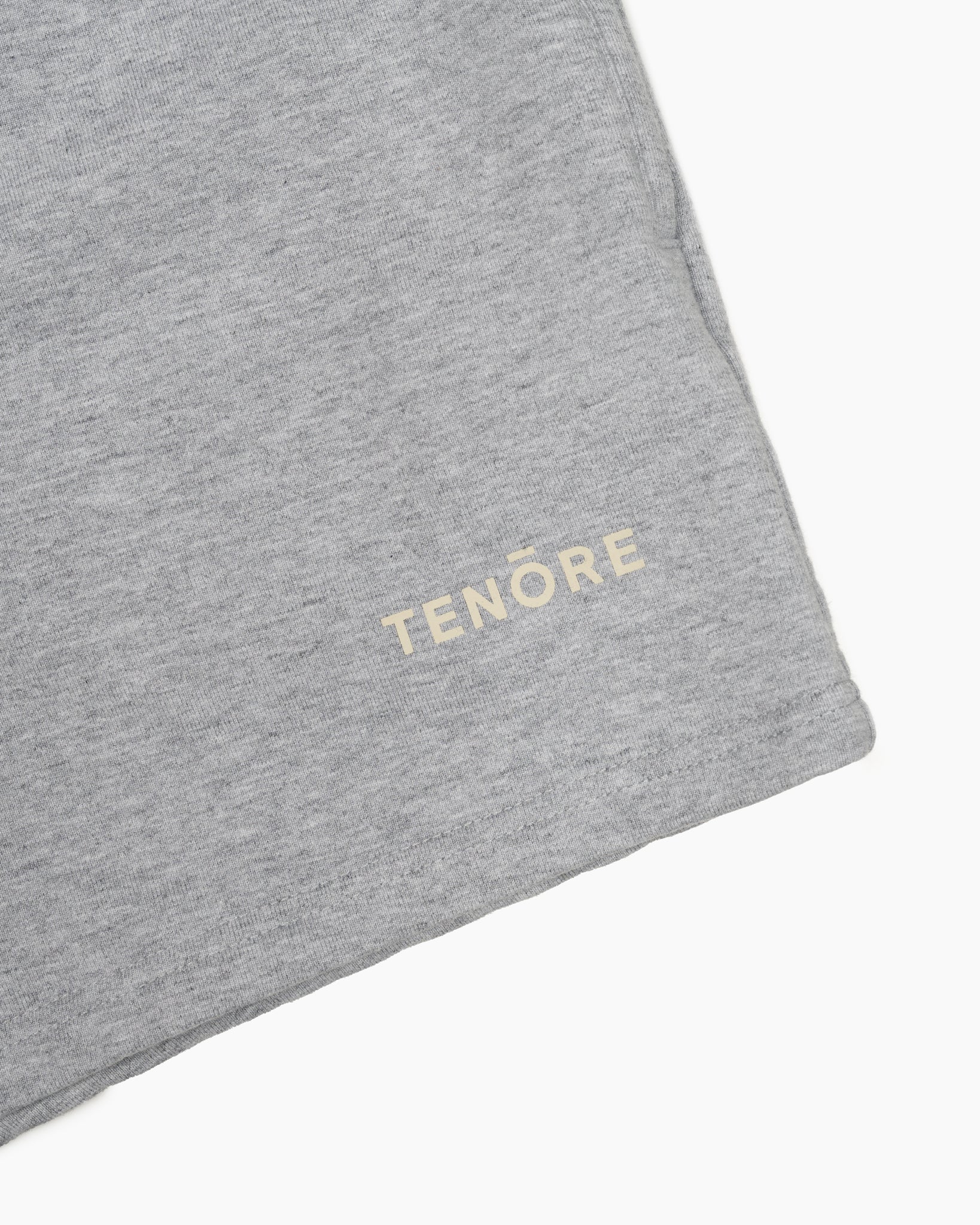 Tenore Logo Fleece Short - HEATHER GREY - Image 2