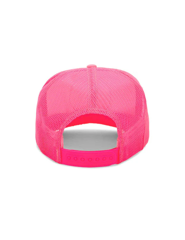 That Friday Feeling Salty Moms Trucker Hat - PINK - Image 2