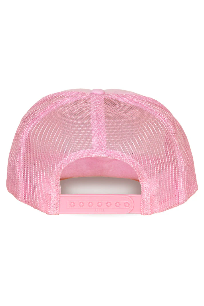 That Friday Feeling Vacation Club Trucker Hat - Pink - Image 2