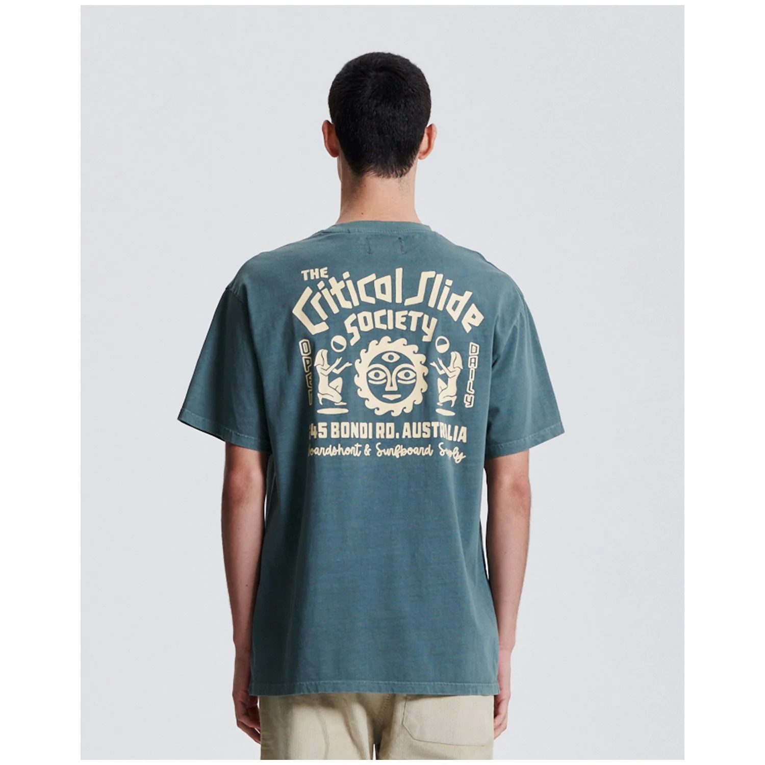 Critical Slide Society Futures T-Shirt - Teal - Image 2