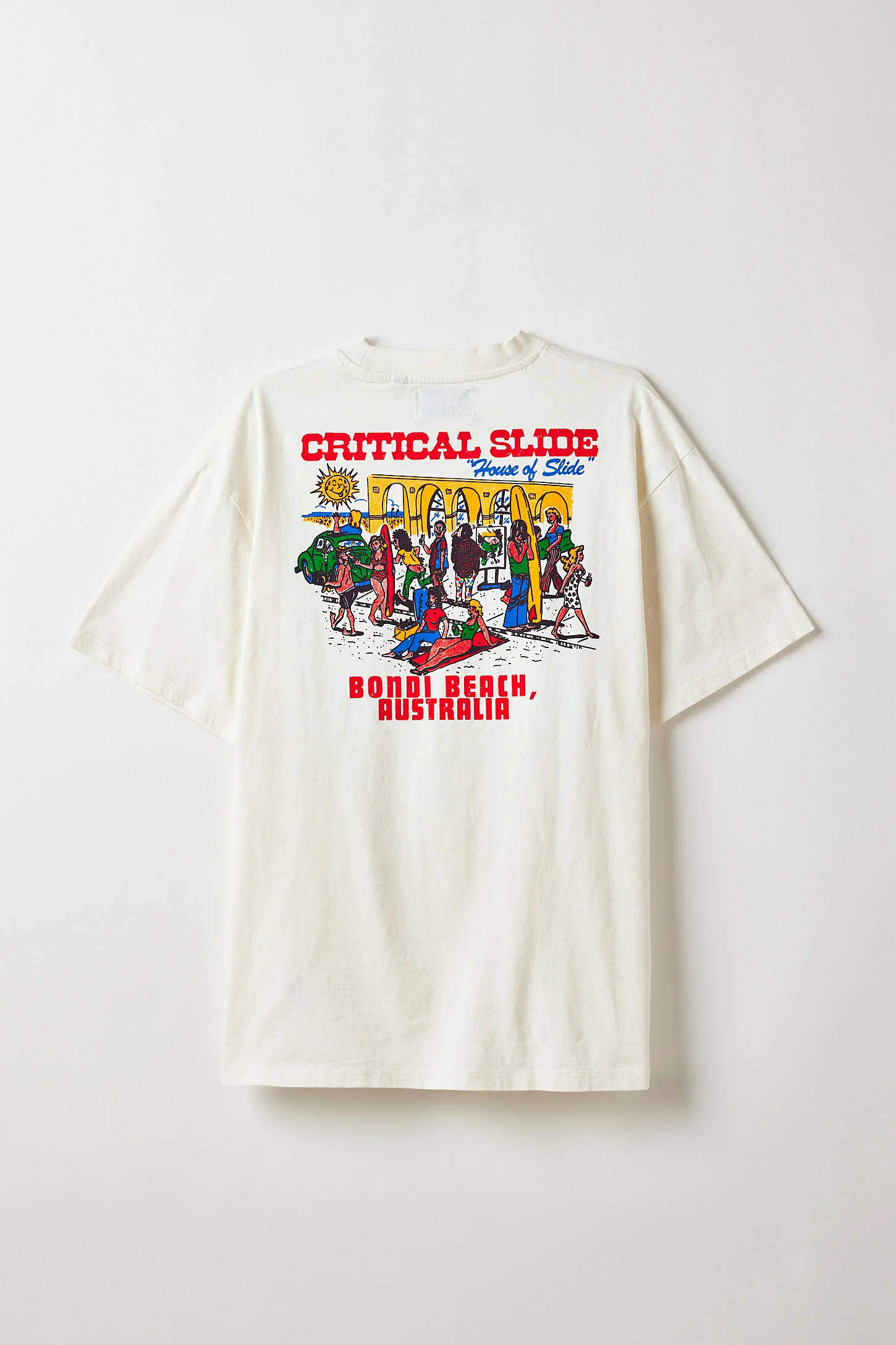 Critical Slide Society Pavilion T-Shirt - Vintage White