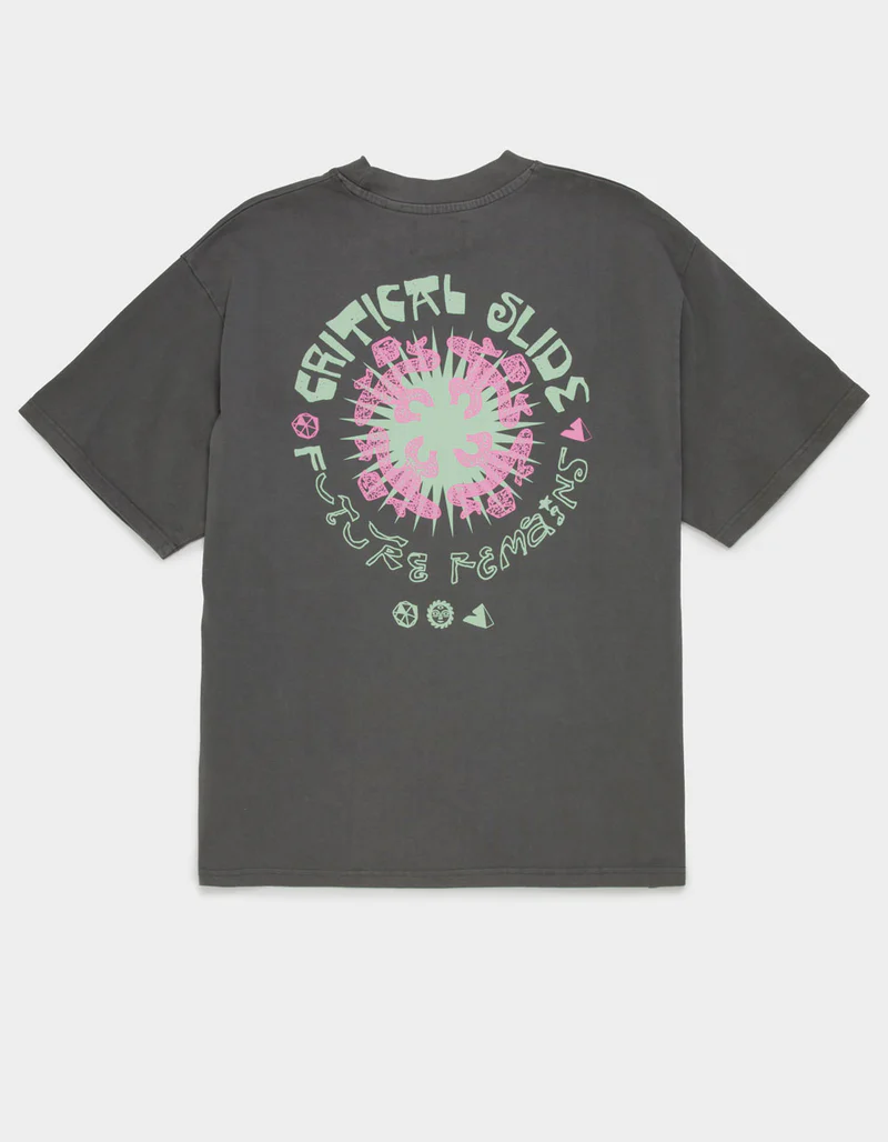 Critical Slide Society Remains T-Shirt - Asphalt