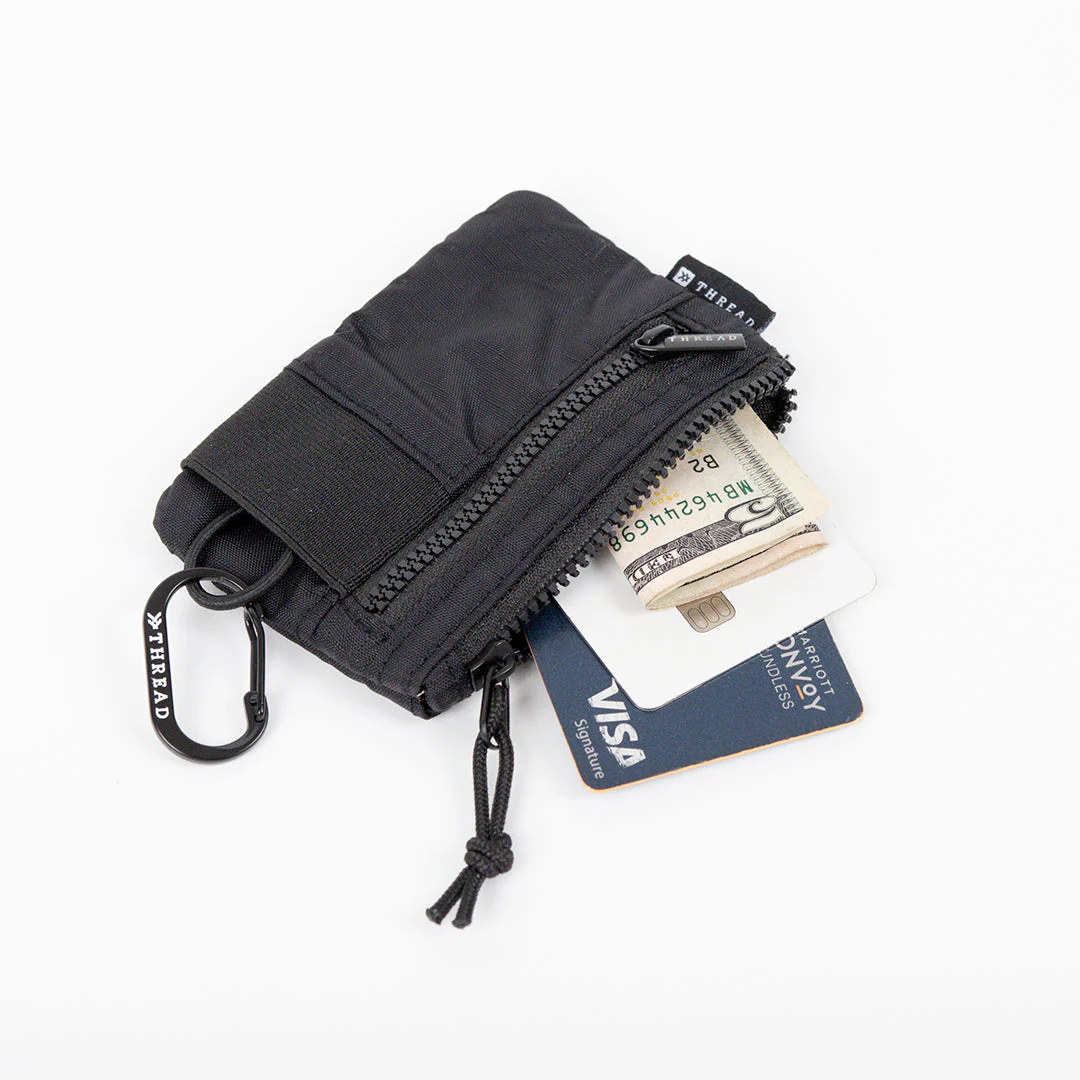Thread Adventure Pouch Wallet - Black - Image 4