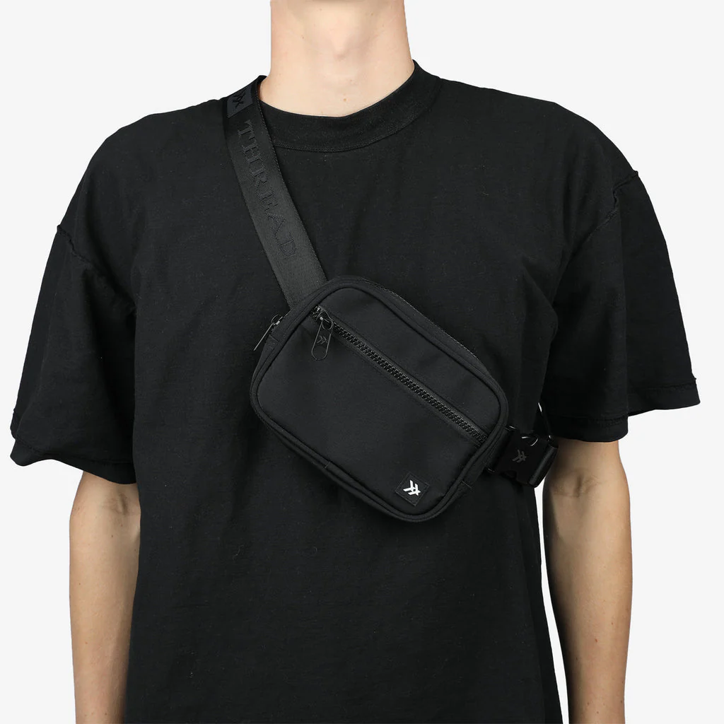 Thread Black Fanny Pack Bag - Black - Image 4