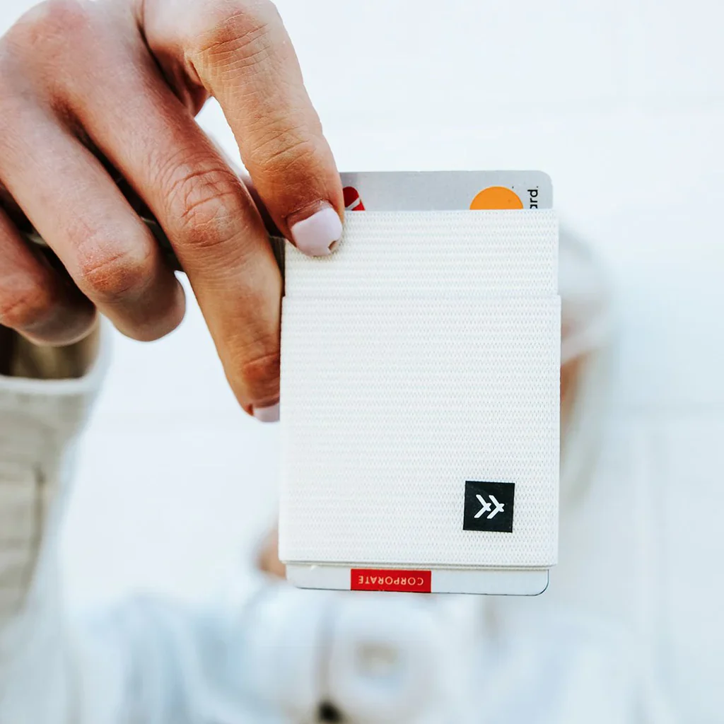 Thread Elastic Wallet - Off White - Image 3