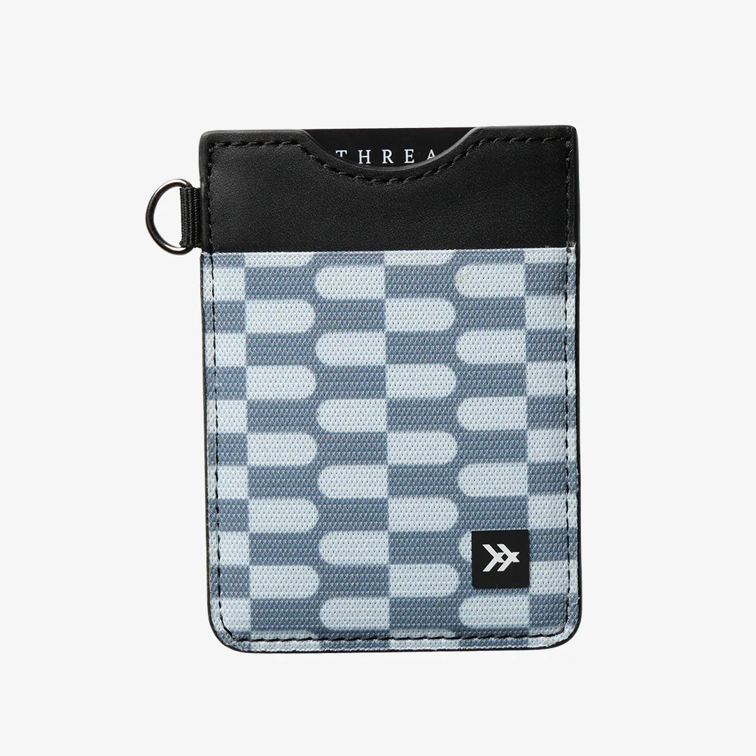 Thread Vertical Leather Wallet - Flynn