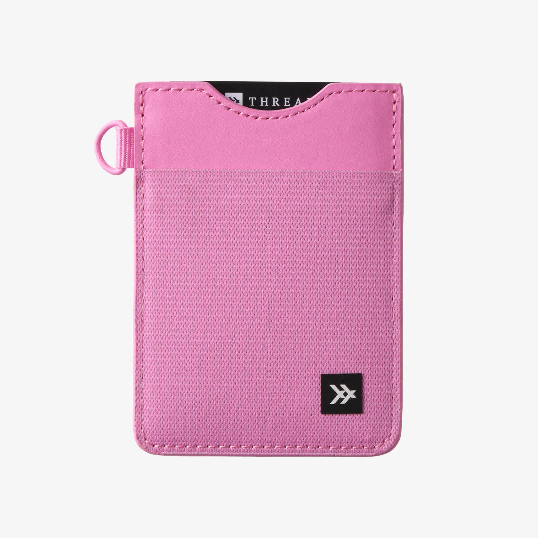 THREAD Vertical Wallet - BUBBLEGUM