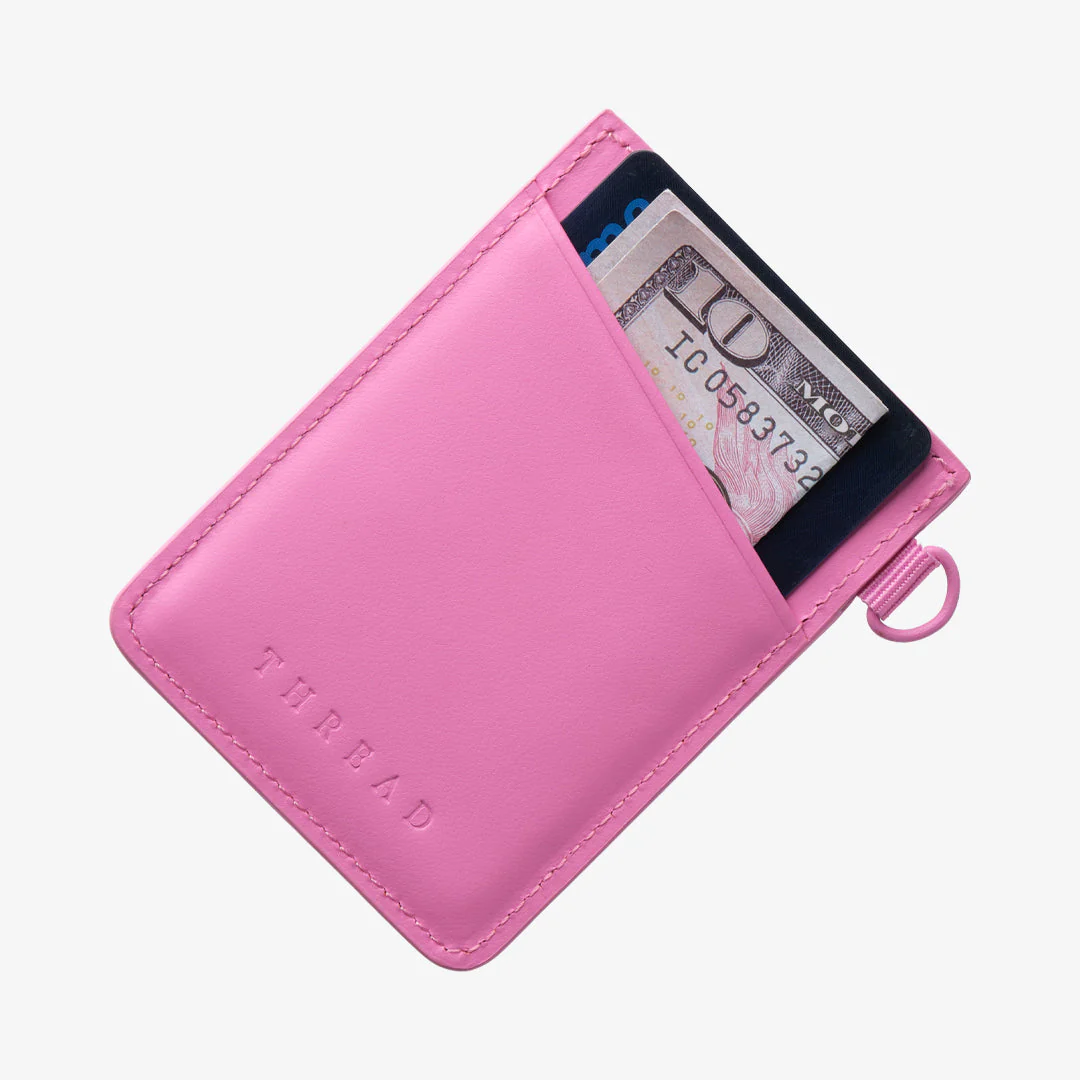 THREAD Vertical Wallet - BUBBLEGUM - Image 2