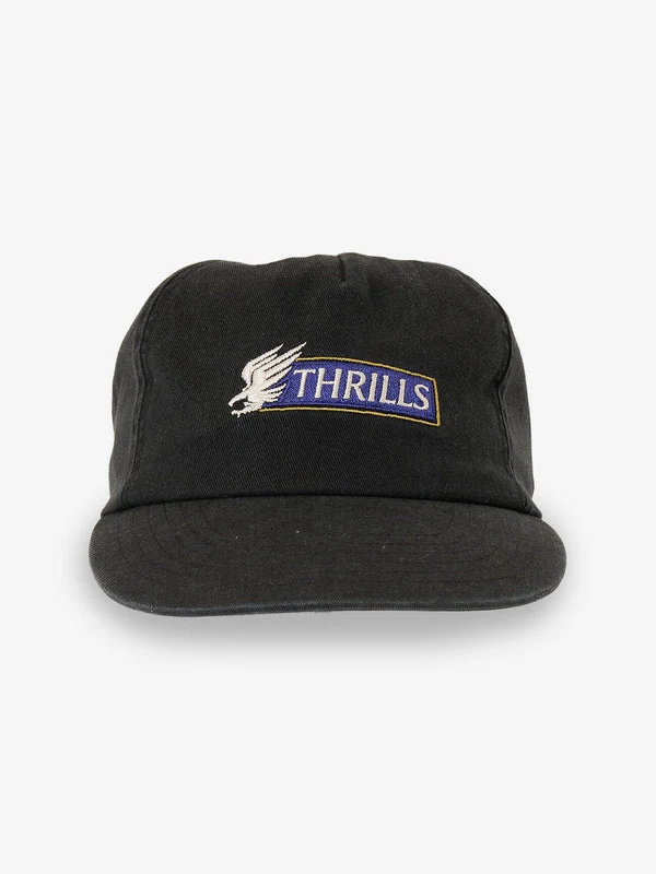 THRILLS Allegiance 5 Panel Cap - BLACK