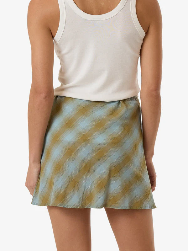 THRILLS Ansley Bias Skirt - STONE BLUE - Image 2