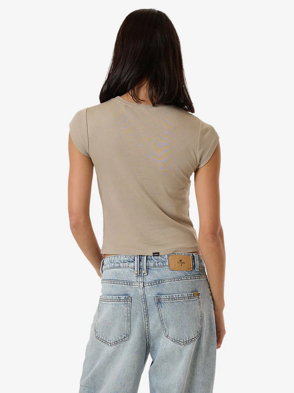 Thrills Arena Club Tee - STONE - Image 2