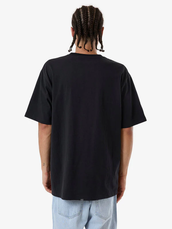 THRILLS Believe Oversize Fit Tee - BLACK - Image 2