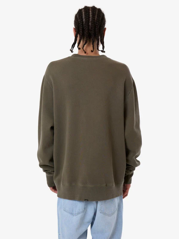THRILLS Minimal Thrills Oversize Crew - TARMAC - Image 2