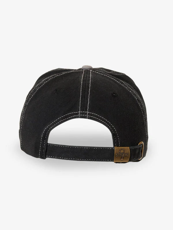 THRILLS Games Of 84 6 Panel Cap - BLACK/CLOUDBURST - Image 2