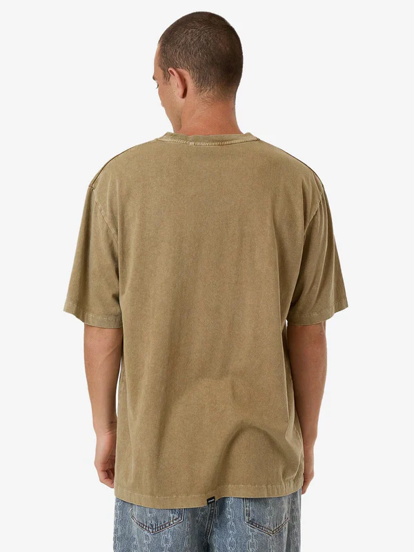 THRILLS HARD AS THEY COME OVERSIZE FIT TEE - BREEN - Image 2