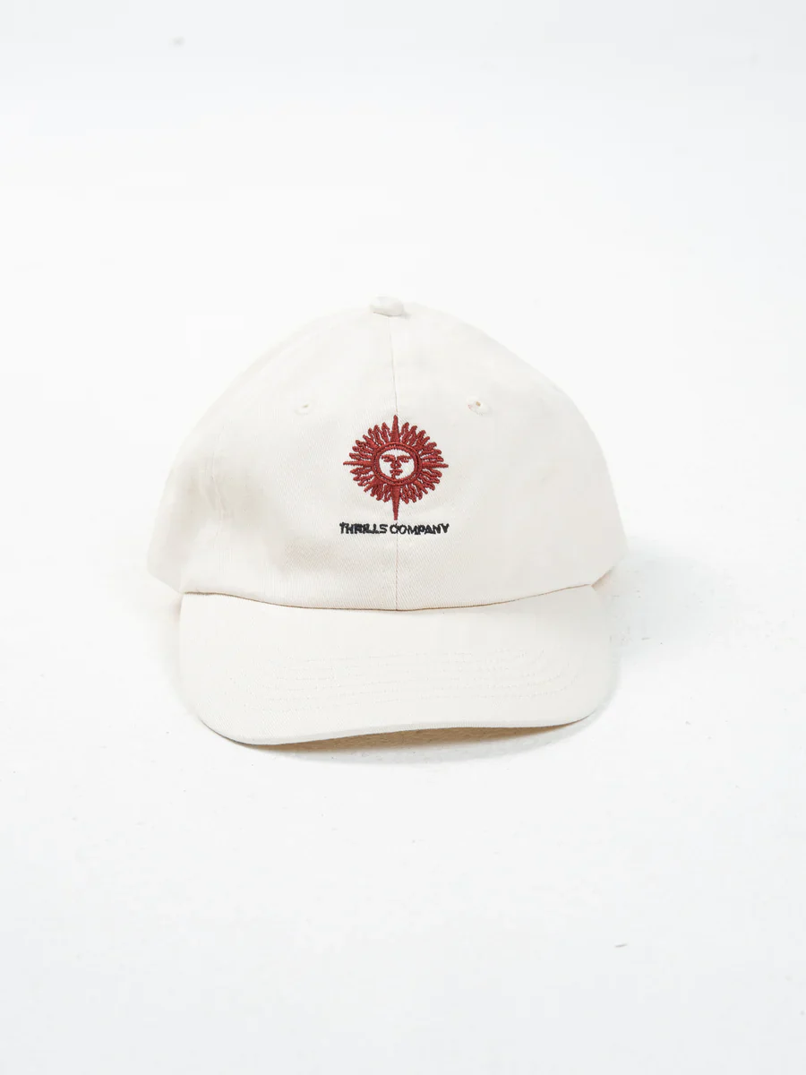 Thrills Natural Occurences 6 Panel Hat- Heritage White